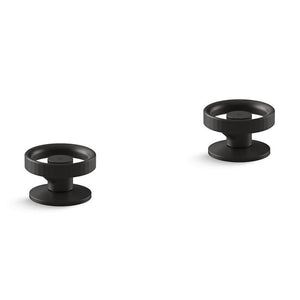 KOHLER COMPONENTS HOB MOUNT TOP ASSEMBLY INDUSTRIAL HANDLE MATTE BLACK