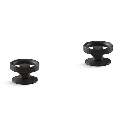 KOHLER COMPONENTS HOB MOUNT TOP ASSEMBLY INDUSTRIAL HANDLE MATTE BLACK