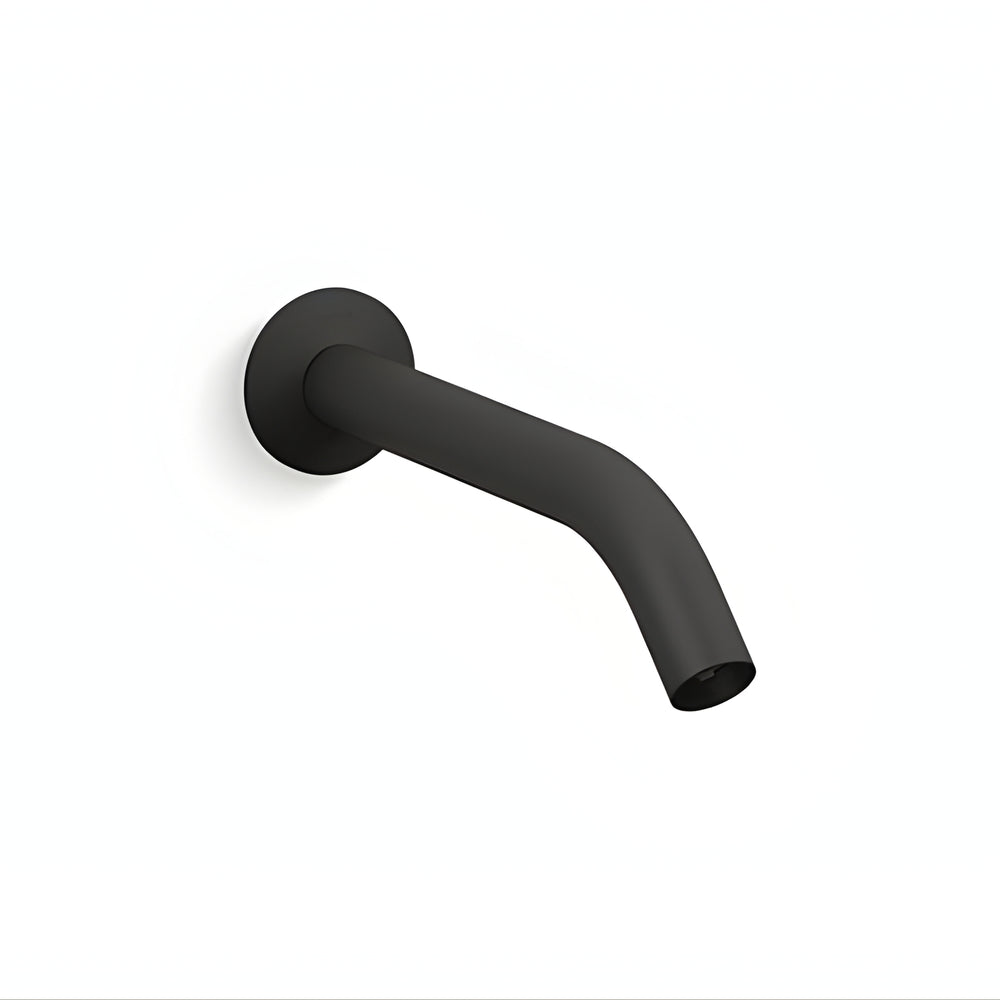 KOHLER COMPONENTS WALL MOUNT TUBE BATH SPOUT 240MM MATTE BLACK