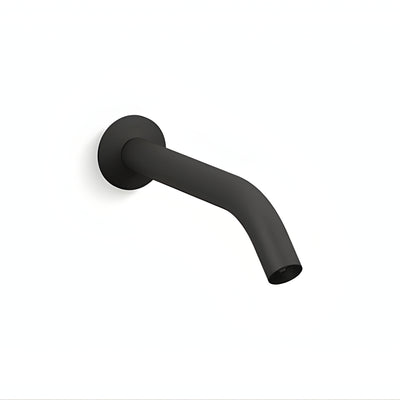 KOHLER COMPONENTS WALL MOUNT TUBE BATH SPOUT 240MM MATTE BLACK