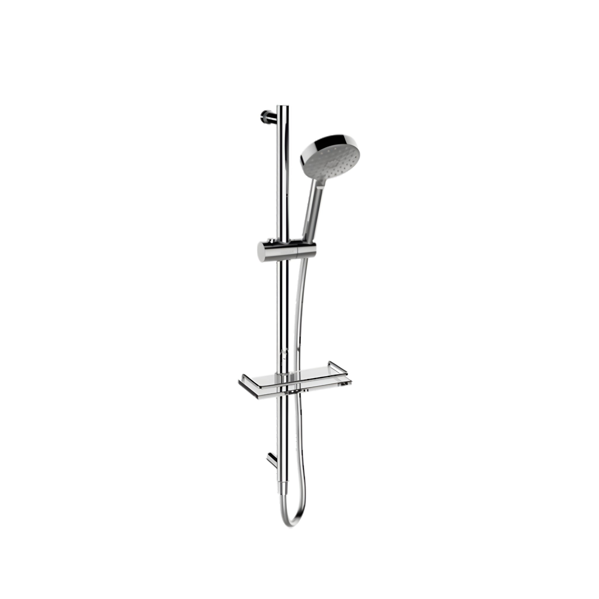 KOHLER HYDRORAIL ROUND SLIDING SHOWER SET CHROME