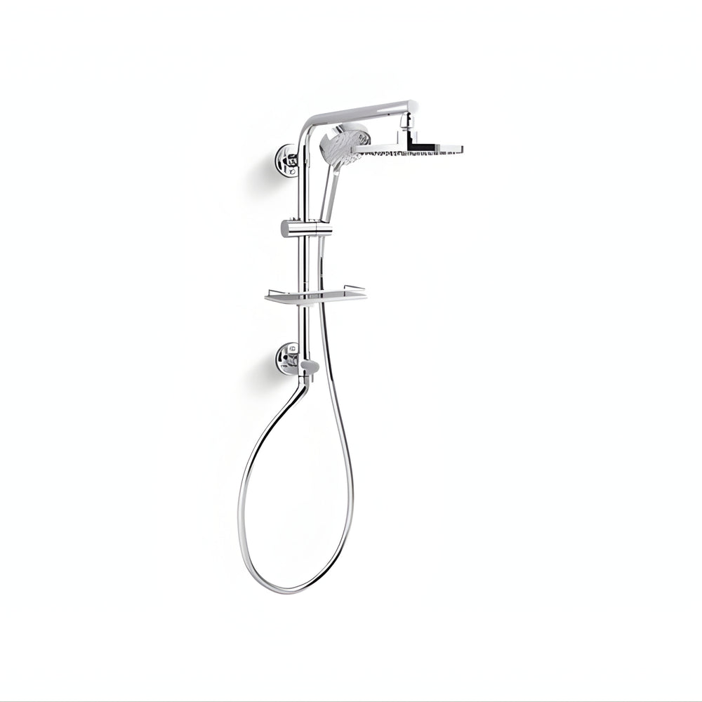 KOHLER HYDRORAIL PREMIUM SQUARE SHOWER SYSTEM CHROME