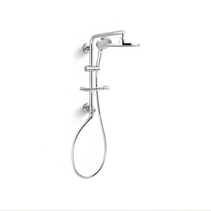 KOHLER HYDRORAIL PREMIUM SQUARE SHOWER SYSTEM CHROME
