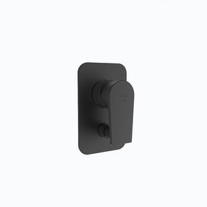 KOHLER TAUT SHOWER AND BATH DIVERTER MIXER FULL KIT 100MM MATTE BLACK