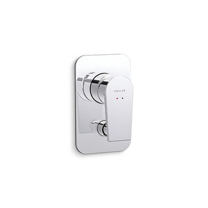 KOHLER TAUT SHOWER AND BATH DIVERTER MIXER FULL KIT 100MM CHROME