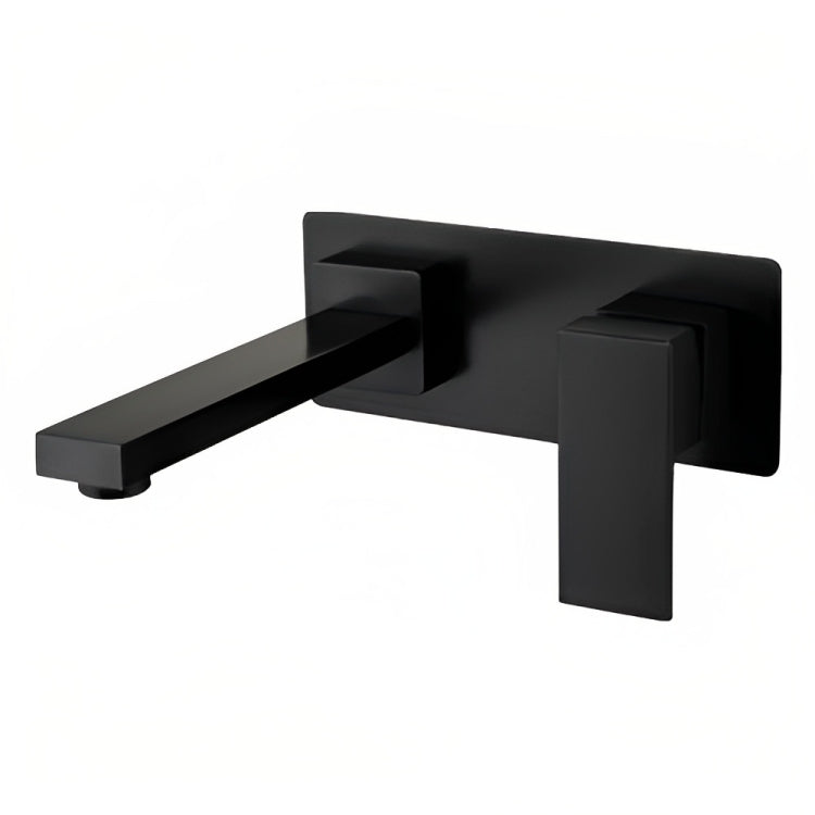 INSPIRE TARAN WALL BASIN MIXER 200MM MATTE BLACK