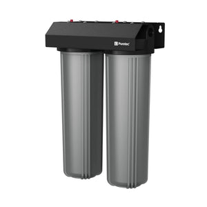 PURETEC WH2 55 2-STAGE WHOLE HOUSE WATER FILTER GREY