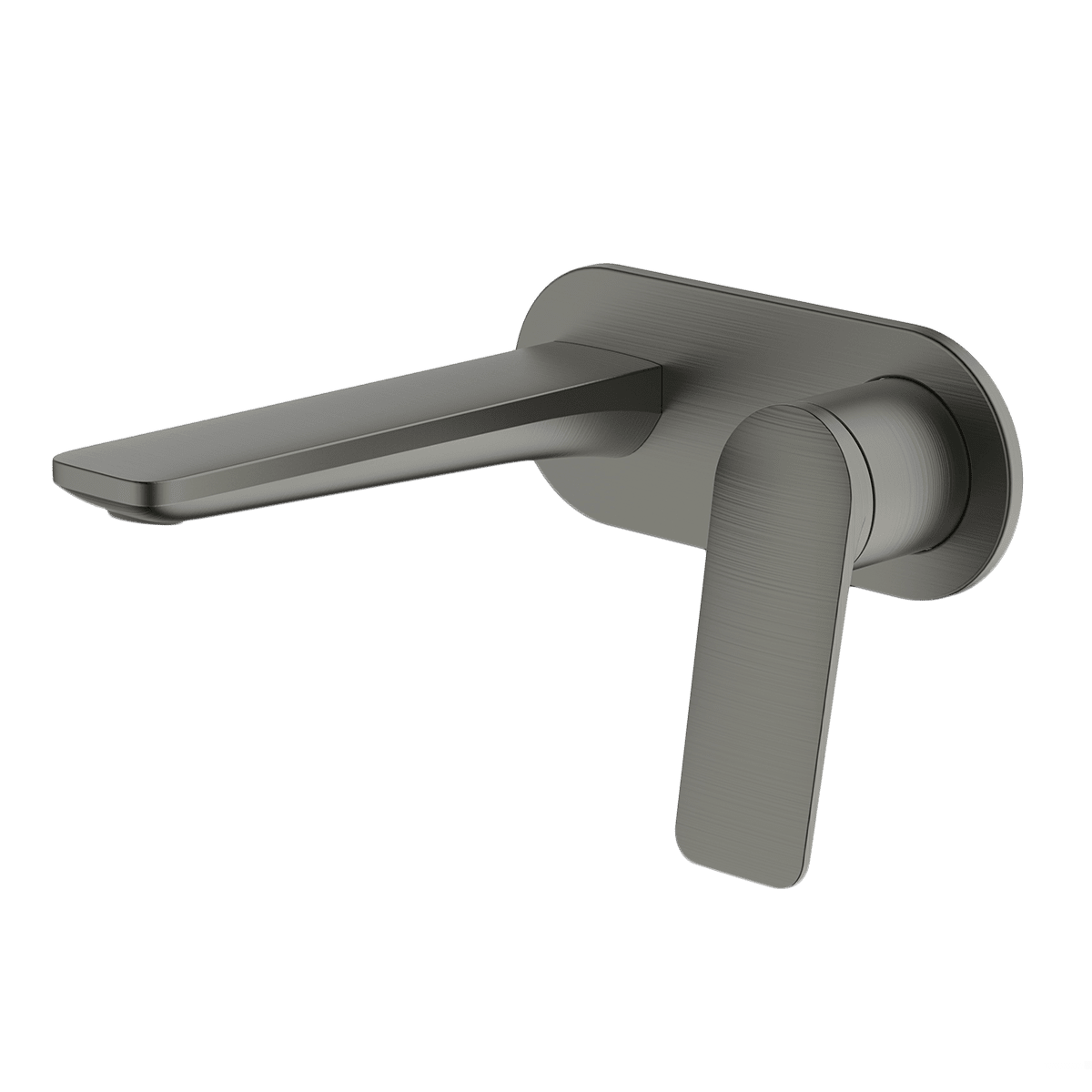 GARETH ASHTON VELA WALL BASIN / BATH MIXER SET 165MM GUN METAL