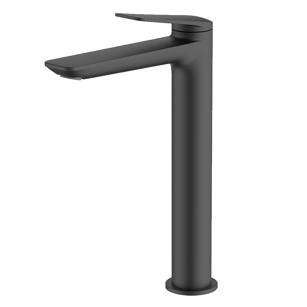 GARETH ASHTON VELA TALL BASIN MIXER BLACK