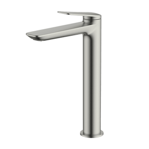 GARETH ASHTON VELA TALL BASIN MIXER BRUSHED NICKEL