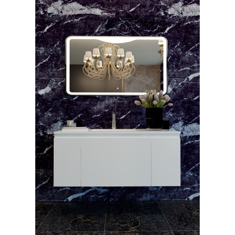 BEL BAGNO BATH FRAMELESS LED MIRROR 1200X700MM