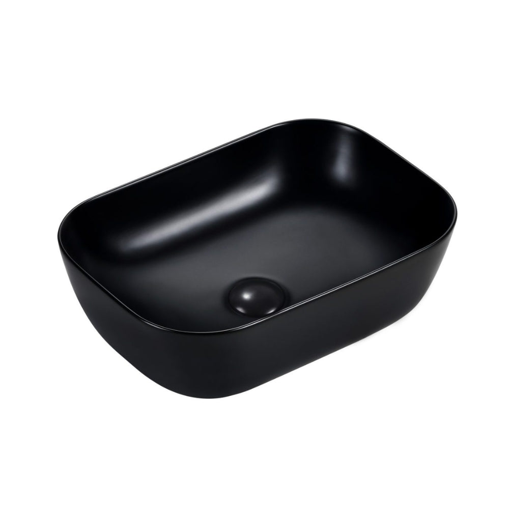 BELLA VISTA LINA ABOVE COUNTER BASIN BLACK 460MM