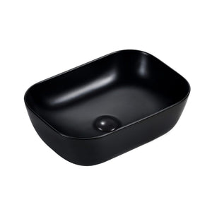 BELLA VISTA LINA ABOVE COUNTER BASIN BLACK 460MM