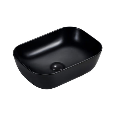 BELLA VISTA LINA ABOVE COUNTER BASIN BLACK 460MM