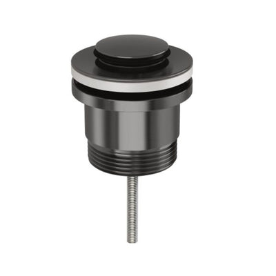 PHOENIX FLAT POP-UP UNIVERSAL WASTE 40MM BRUSHED CARBON