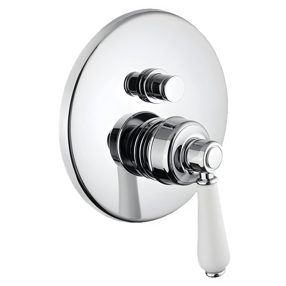 ARMANDO VICARIO PROVINCIAL WALL MIXER WITH DIVERTER CHROME