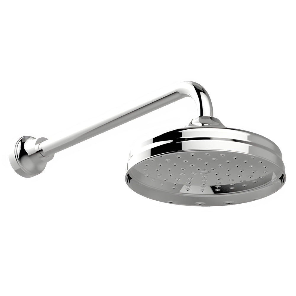 ARMANDO VICARIO PROVINCIAL SHOWER HEAD AND ARM 214MM CHROME