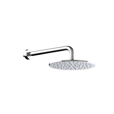 ARMANDO VICARIO PIAZZA HORIZONTAL SHOWER HEAD AND ARM 250MM CHROME