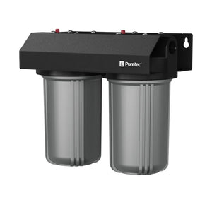 PURETEC WH2 30 2-STAGE WHOLE HOUSE WATER FILTER GREY