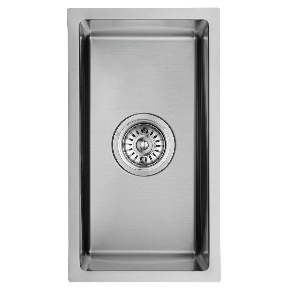 IKON CORA SINGLE BOWL ABOVE / UNDERMOUNT SINK STAINLESS STEEL 200MM