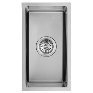 IKON CORA SINGLE BOWL ABOVE / UNDERMOUNT SINK STAINLESS STEEL 200MM