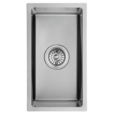 IKON CORA SINGLE BOWL ABOVE / UNDERMOUNT SINK STAINLESS STEEL 200MM