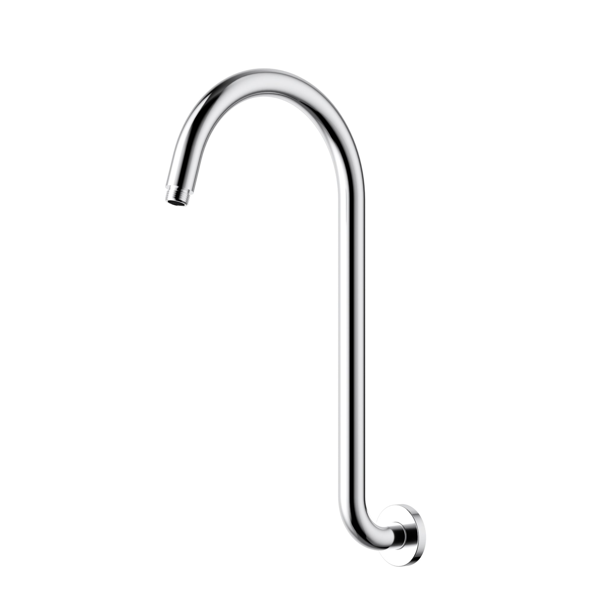 IKON CLASICO GOOSENECK SHOWER ARM 425MM CHROME