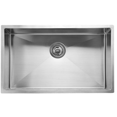 IKON EDEN SINGLE BOWL UNDERMOUNT SINK STAINLESS STEEL 720MM