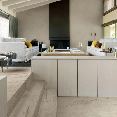 MARAZZI MYSTONE SILVER ROOT BEIGE NATURALE 600X600MM SQUARE TILE (PER BOX)