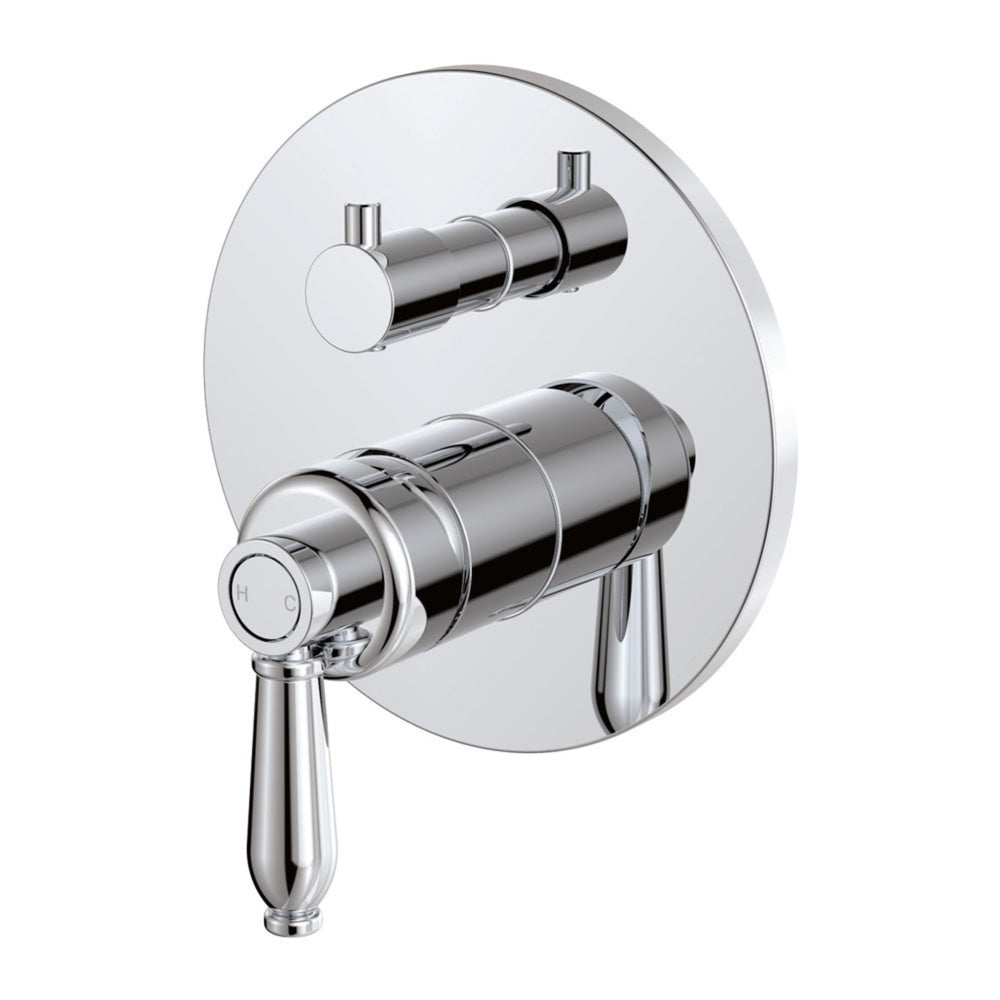 FIENZA ELEANOR WALL DIVERTER MIXER CHROME