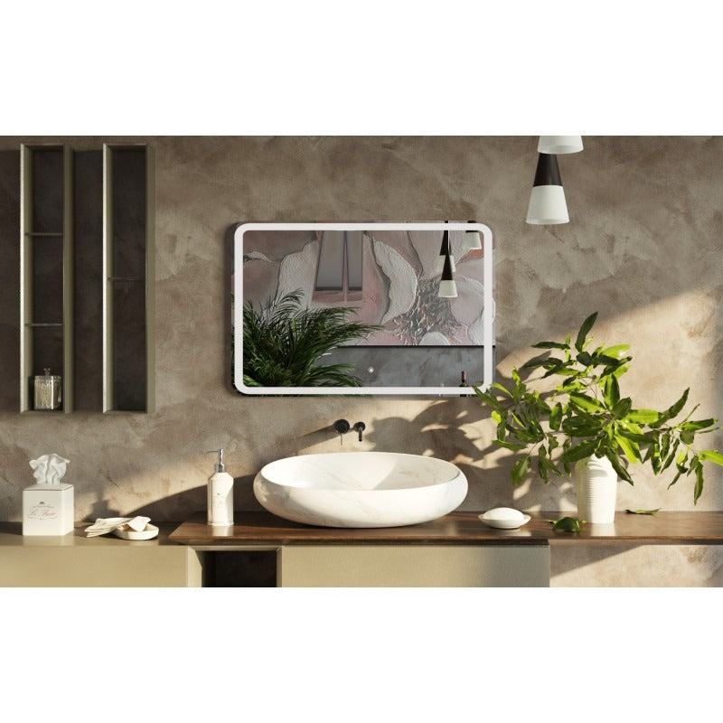 BEL BAGNO BATH FRAMELESS LED MIRROR 900X600MM