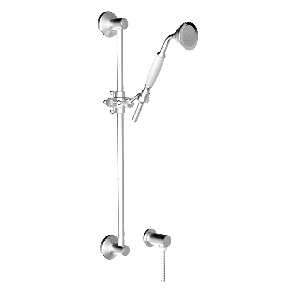 ARMANDO VICARIO PROVINCIAL SHOWER ON RAIL 625MM BRUSHED NICKEL