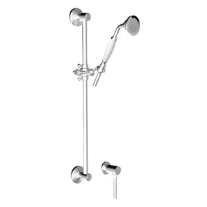 ARMANDO VICARIO PROVINCIAL SHOWER ON RAIL 625MM BRUSHED NICKEL