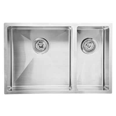 IKON EDEN 1.5 BOWL UNDERMOUNT SINK STAINLESS STEEL 670MM