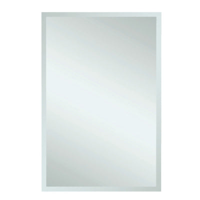THERMOGROUP ABLAZE RECTANGLE 25MM BEVEL EDGE MIRROR WITH DEMISTER 800X1200MM