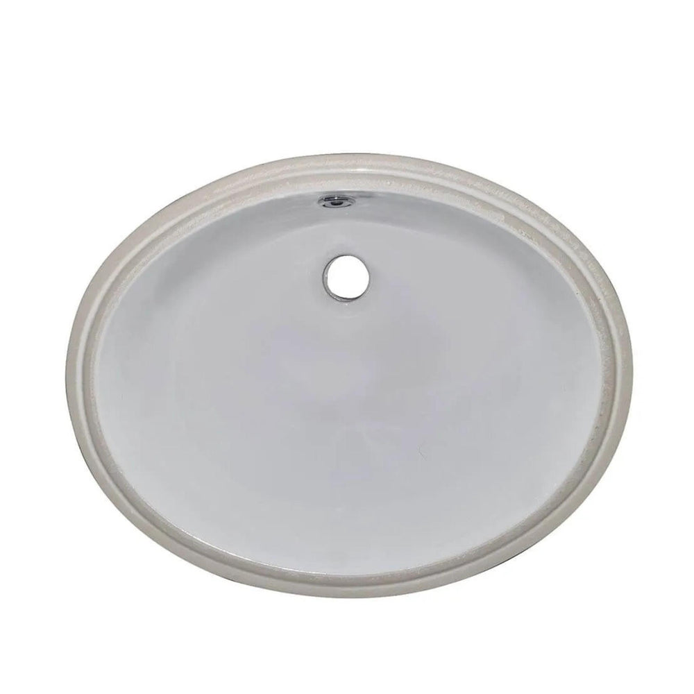 TURNER HASTINGS NARVA UNDER COUNTER BASIN GLOSS WHITE 460MM