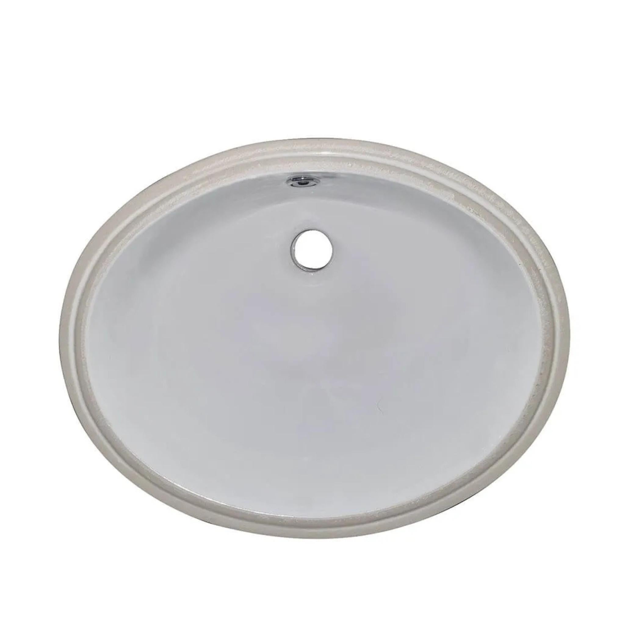 TURNER HASTINGS NARVA UNDER COUNTER BASIN GLOSS WHITE 460MM