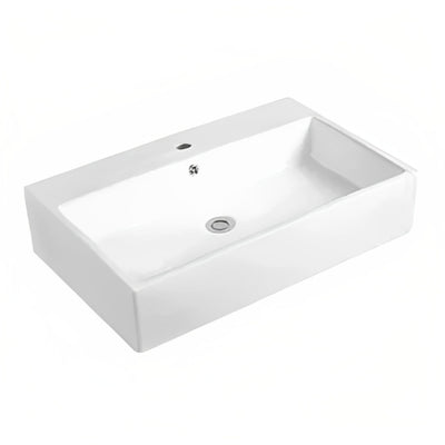 INSPIRE WALL HUNG GLOSS WHITE BASIN 700MM