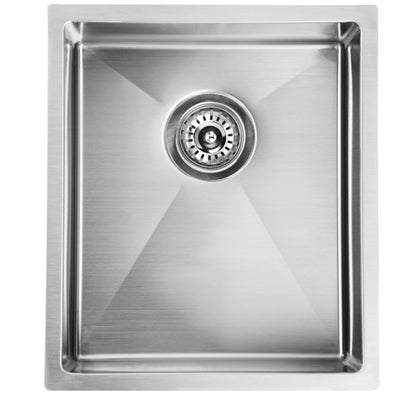 IKON EDEN SINGLE BOWL ABOVE / UNDERMOUNT SINK STAINLESS STEEL 340M