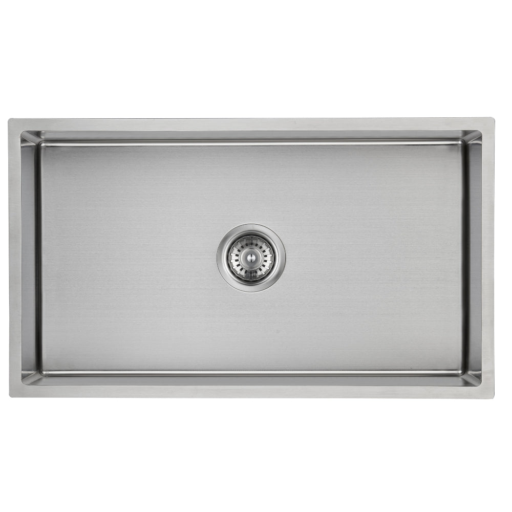 IKON CORA SINGLE BOWL UNDERMOUNT SINK STAINLESS STEEL 720MM