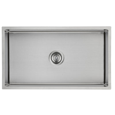 IKON CORA SINGLE BOWL UNDERMOUNT SINK STAINLESS STEEL 720MM