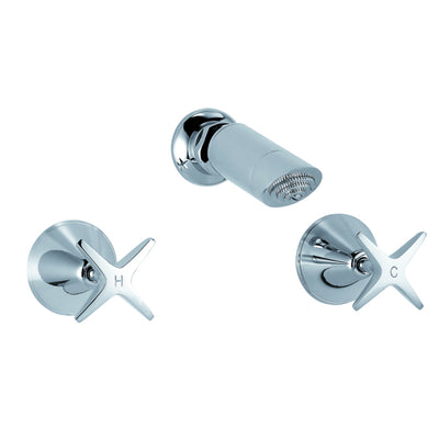 IKON PGNZ LEAD FREE SHOWER TAP SET 135MM CHROME