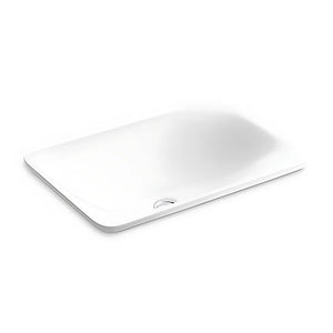 KOHLER CARILLION SEMI INSET BASIN WHITE 533MM
