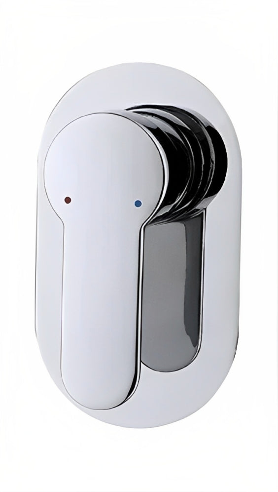 INSPIRE VOGH SHOWER WALL MIXER 125MM CHROME