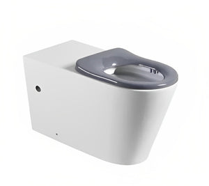 INSPIRE WELLNESS CARE RIMLESS WALL FACED PAN GLOSS WHITE