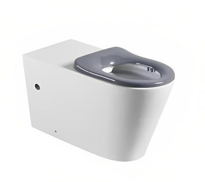 INSPIRE WELLNESS CARE RIMLESS WALL FACED PAN GLOSS WHITE