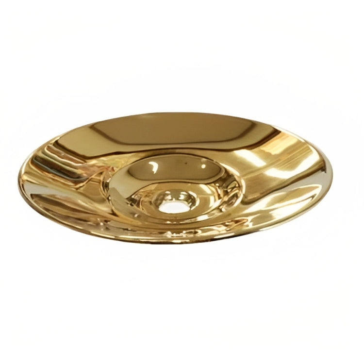 INSPIRE SEMI INSERT CERAMIC BASIN GOLD 410MM