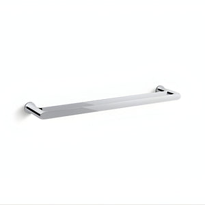KOHLER AVID DOUBLE TOWEL BAR CHROME 610MM
