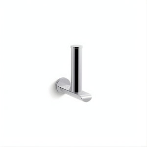 KOHLER AVID VERTICAL TOILET PAPER HOLDER CHROME