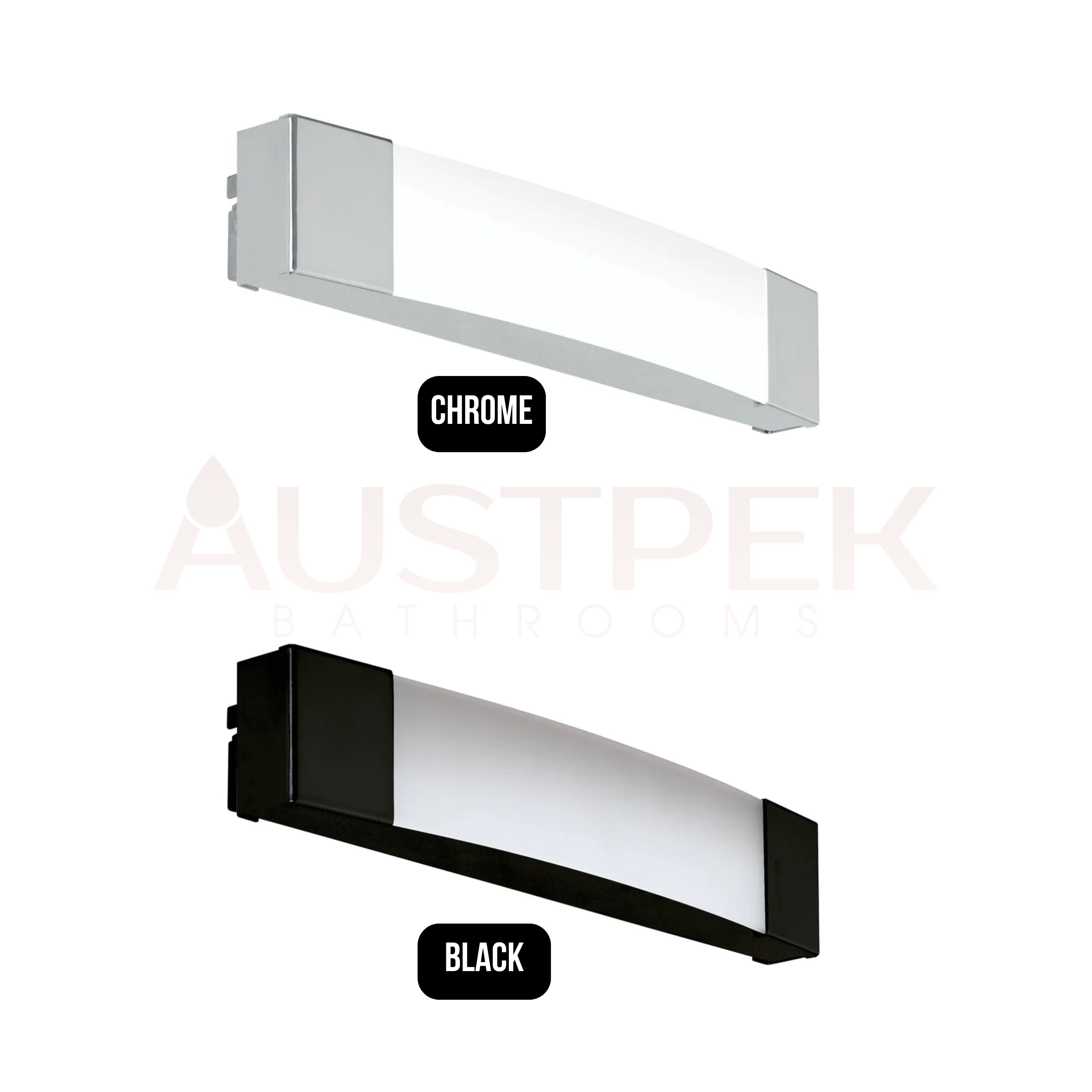 EGLO SIDERNO LED MIRROR LIGHT BLACK 350MM